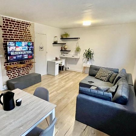 Grand T2 Au Rdc Hyper Centre Navette Et Sauna En Option Beauvais Exterior foto